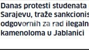 Studenti za Jablanicu